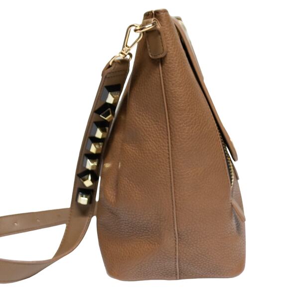 Large Brown Work Business Purse Big DREAM CONTROL Shopping Bag Crossbody Handbag - Picture 5 of 10